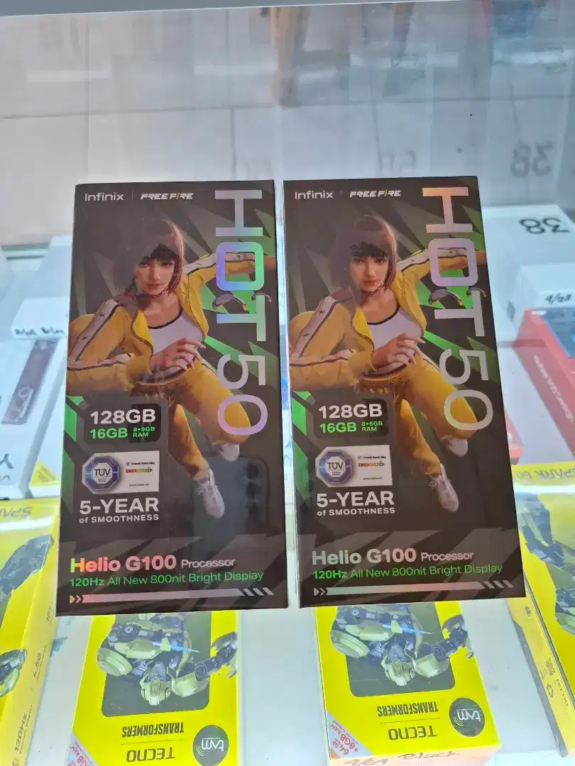 Infinix Hot 50 NFC 8/128 New Garansi resmi infinix 1 Tahun