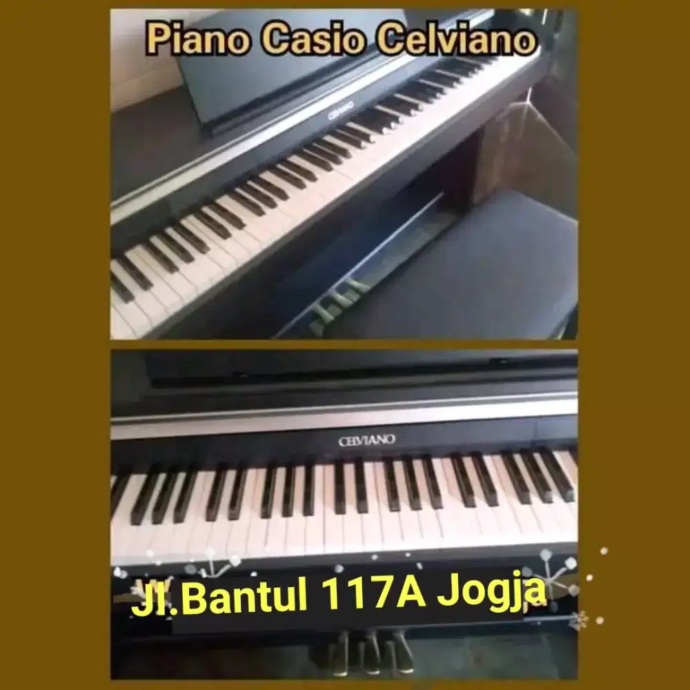 Piano Casio Celvoano