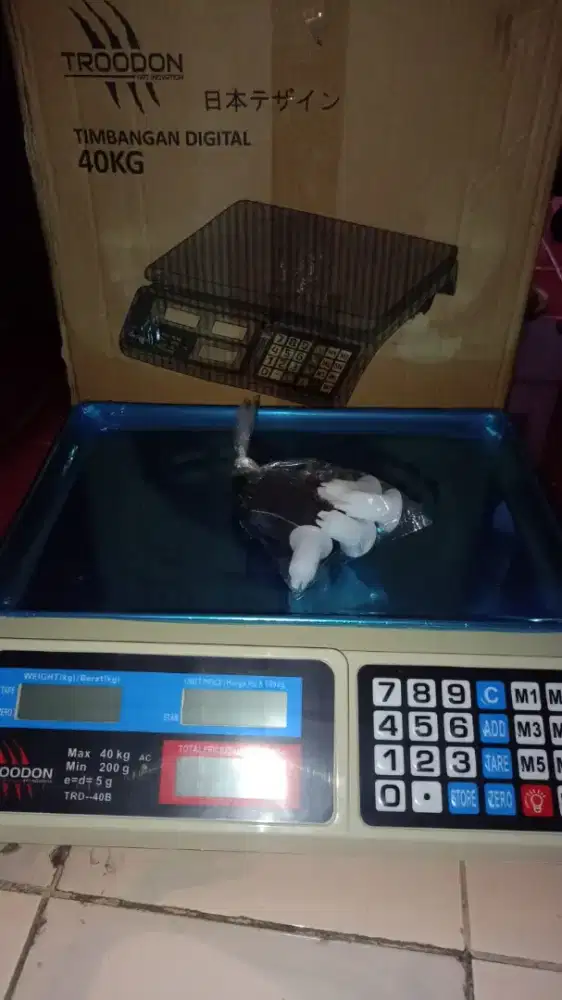 Timbangan digital buah laundry sembako