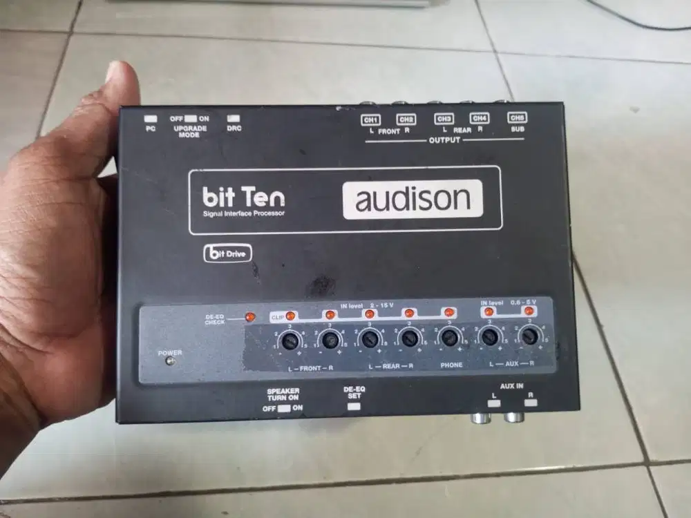 audison bit ten audio prosesor