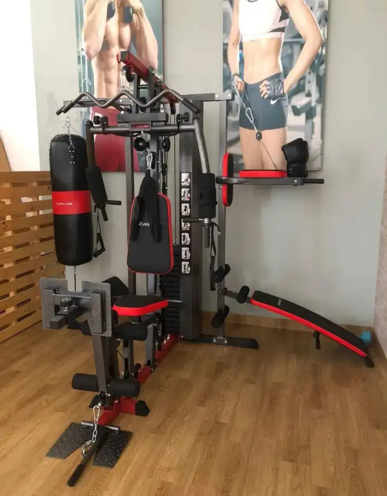 Home gym 3 sisi ada leg pres