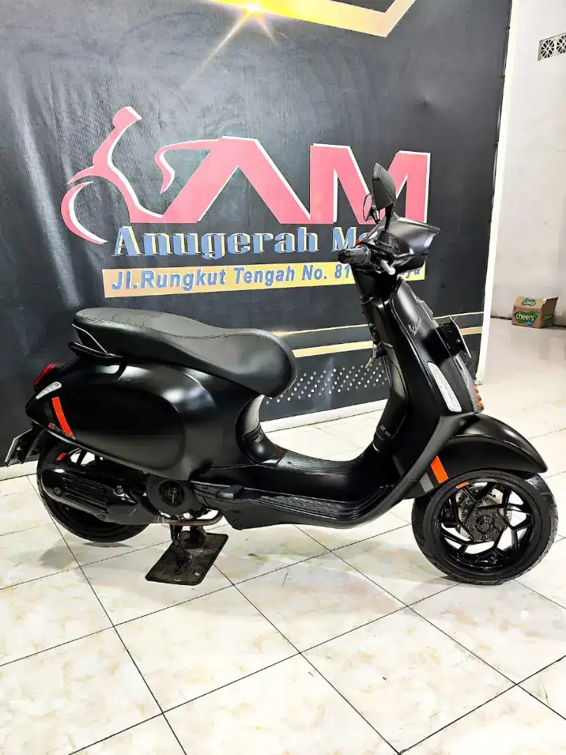 Piaggio Vespa Sprint S 150 I get ABS th 2024 Black convinto matt