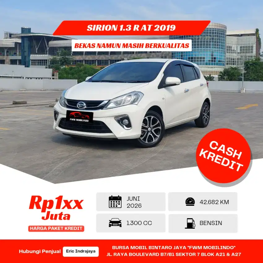 Daihatsu Sirion 1.3 AT 2019