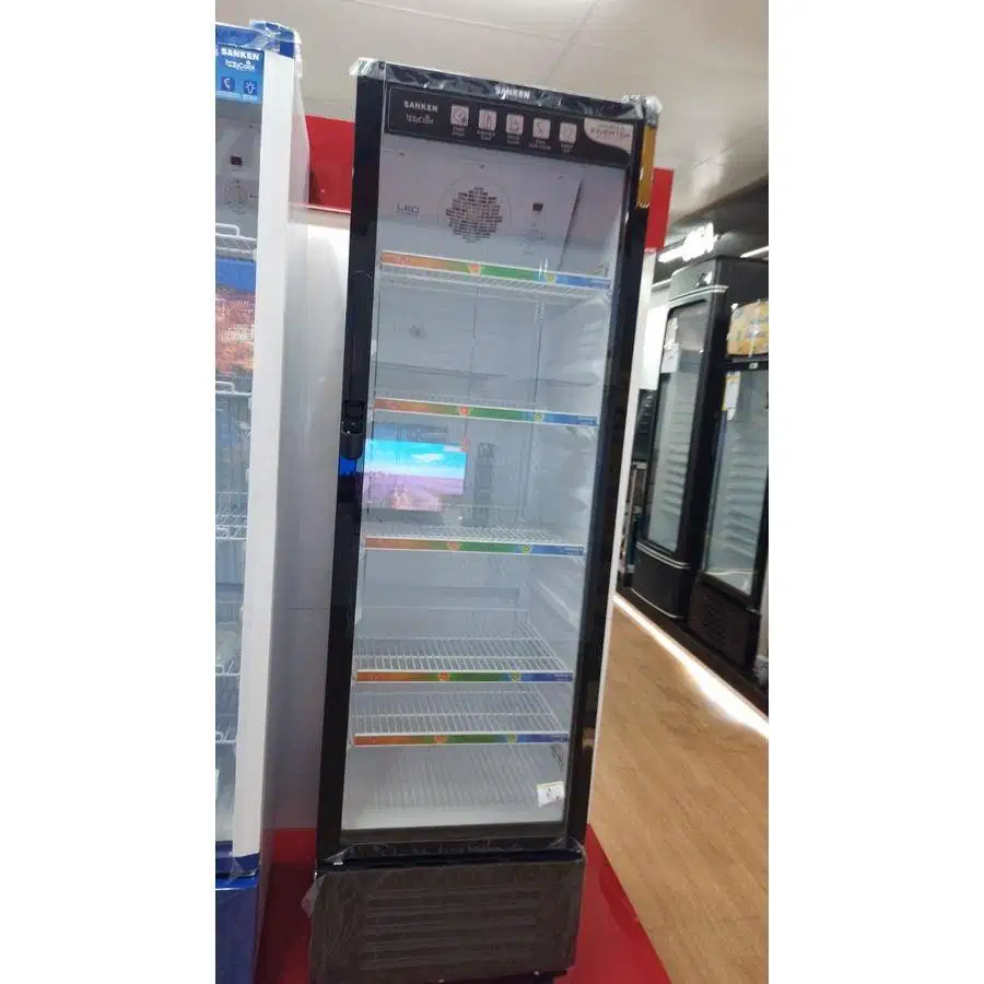 Showcase SANKEN SRS-288V 5 Rak Hemat listrit Inverter Garansi 10 Tahun