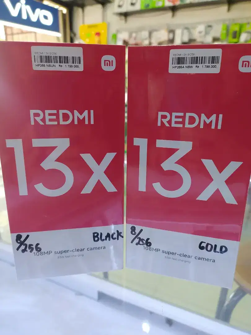 REDMI 13X RAM 8+8 ROM 256 NEW