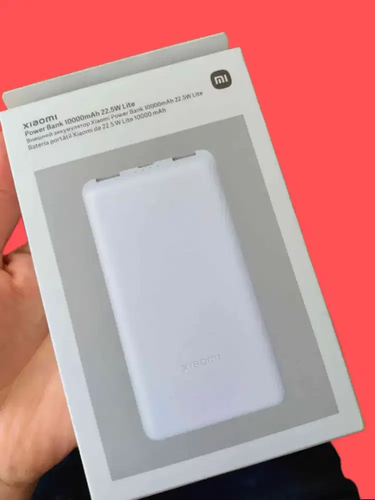PROMO !! PowerBank Xiaomi kapasitas 10.000 mAh 22.5W = Asli Original
