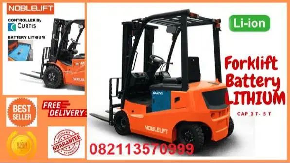 Harga Forklift Lithium murah terjangkau