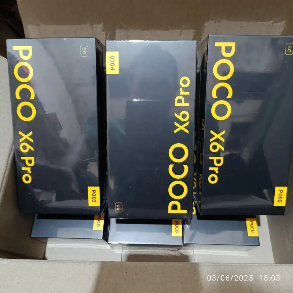 Poco X6 Pro 5G 12/512 GB Garansi resmi