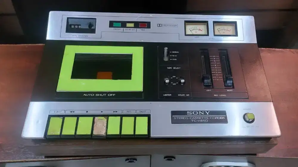 SONY TC 118SD Stereo Casette Tape Deck