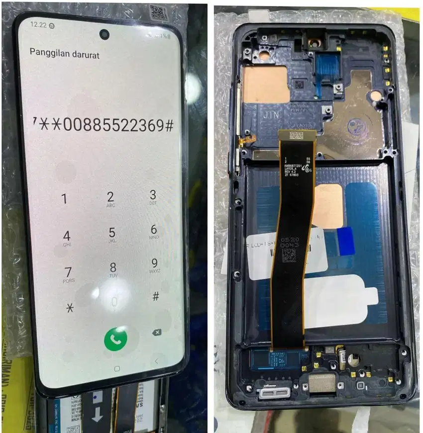Lcd Samsung S20 PLus OLED (Harga plus pasang)