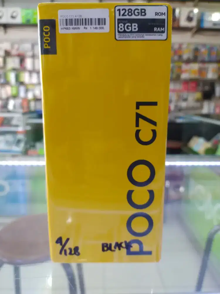 POCO C71 RAM 4+4 ROM 128 NEW