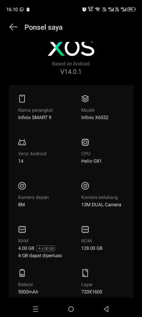 Infinix smart 9