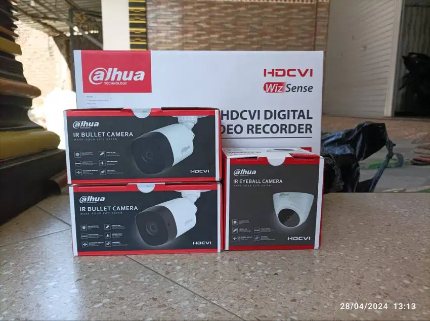 Paket dahua mulai 2 - 16 kamera tersedia di Dewa Cctv
