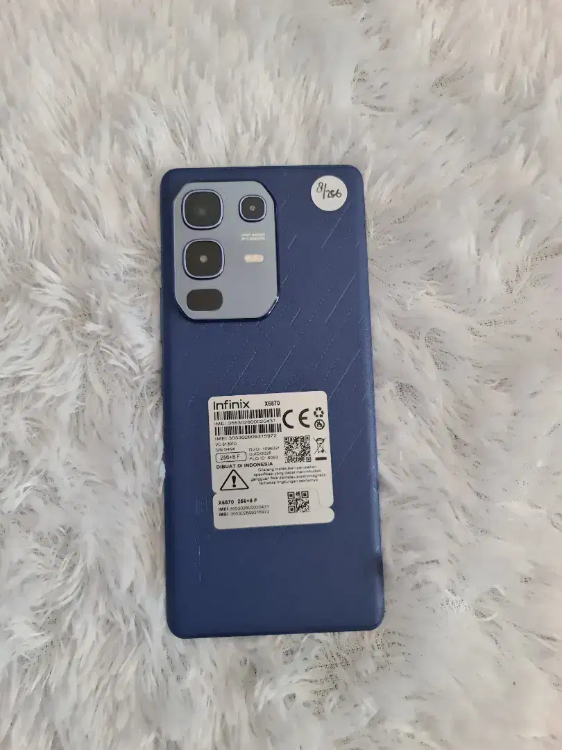 Infinix note 50s (8/256) fullset garansi on