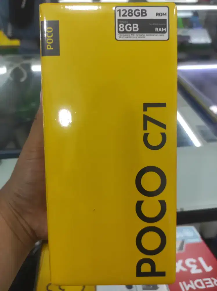 Poco C71 4/128gb baru garansi resmi bisa TT bisa kredit bisa cod