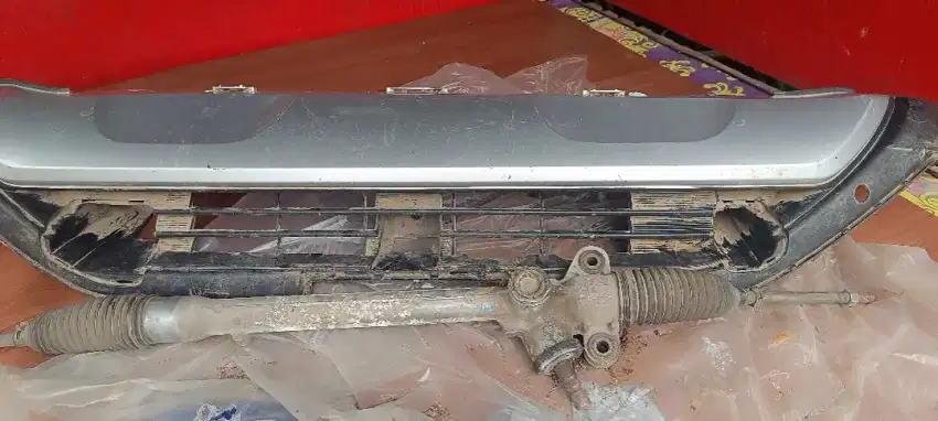 Bumper depan dan rack/bak stir all new terios