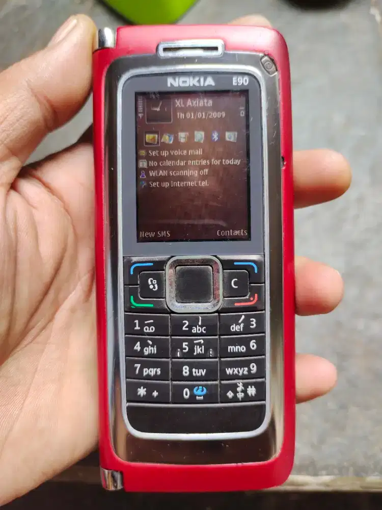 Nokia E90 red mocca