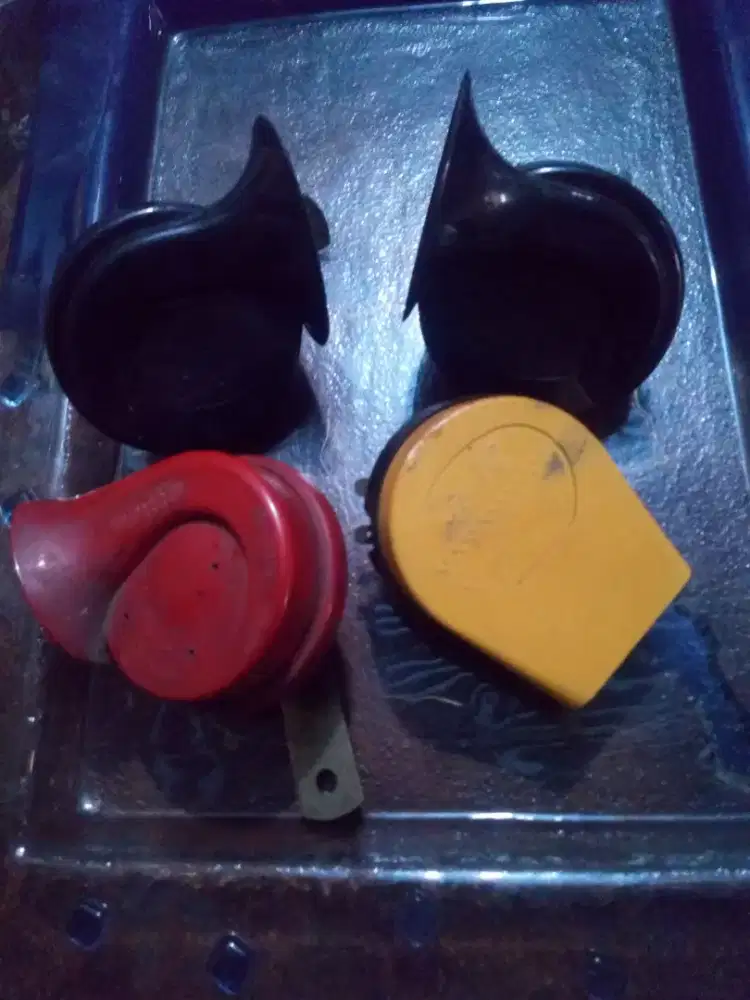Klakson keong bekas 4 unit 12v