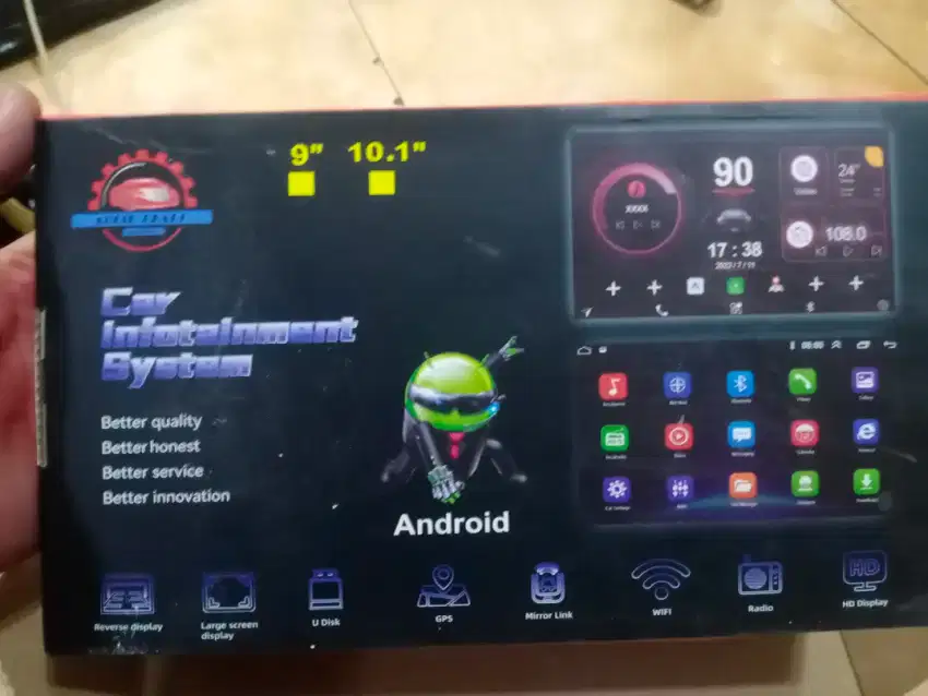 Jual audio Android full set