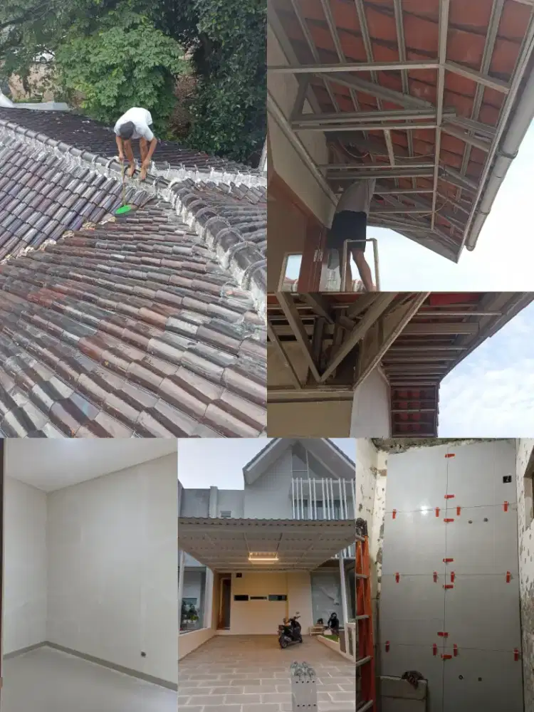 Jasa tukang bangunan harian dan borongan