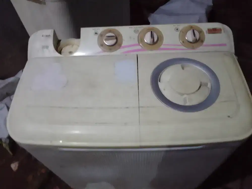 Mesin cuci sanken 8 kilo normal tinggal pake