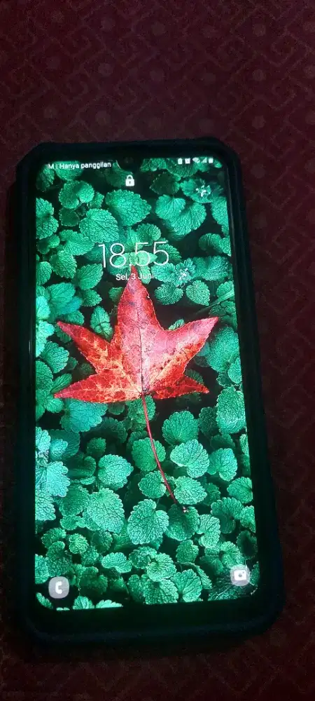 Di jual hp samsung M21 baterai badak