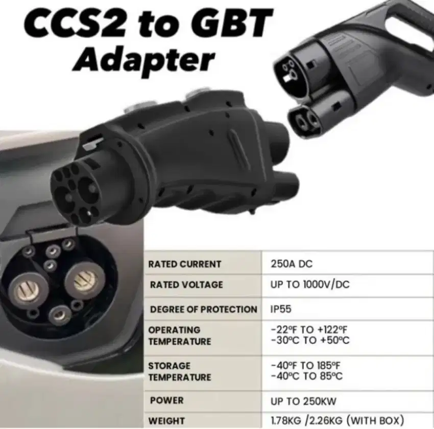 Jual adaptor DC CCS2 to GBT Wuling(Binguo/Cloud)