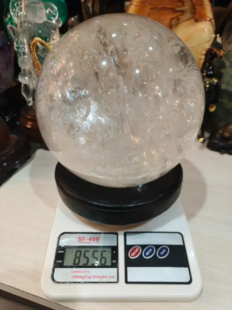 BATU CRYSTAL CLEAR QUART IMPORT BERAT 8KG