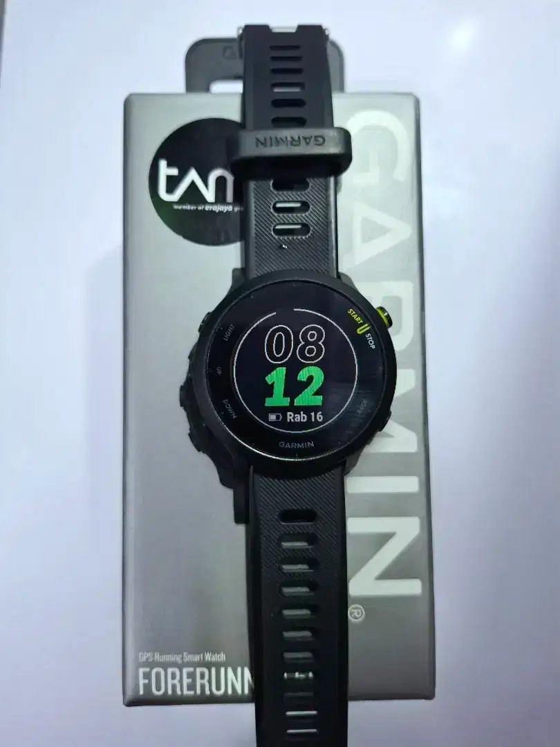 Jam garmin forerunner 55 GPS running smart watch