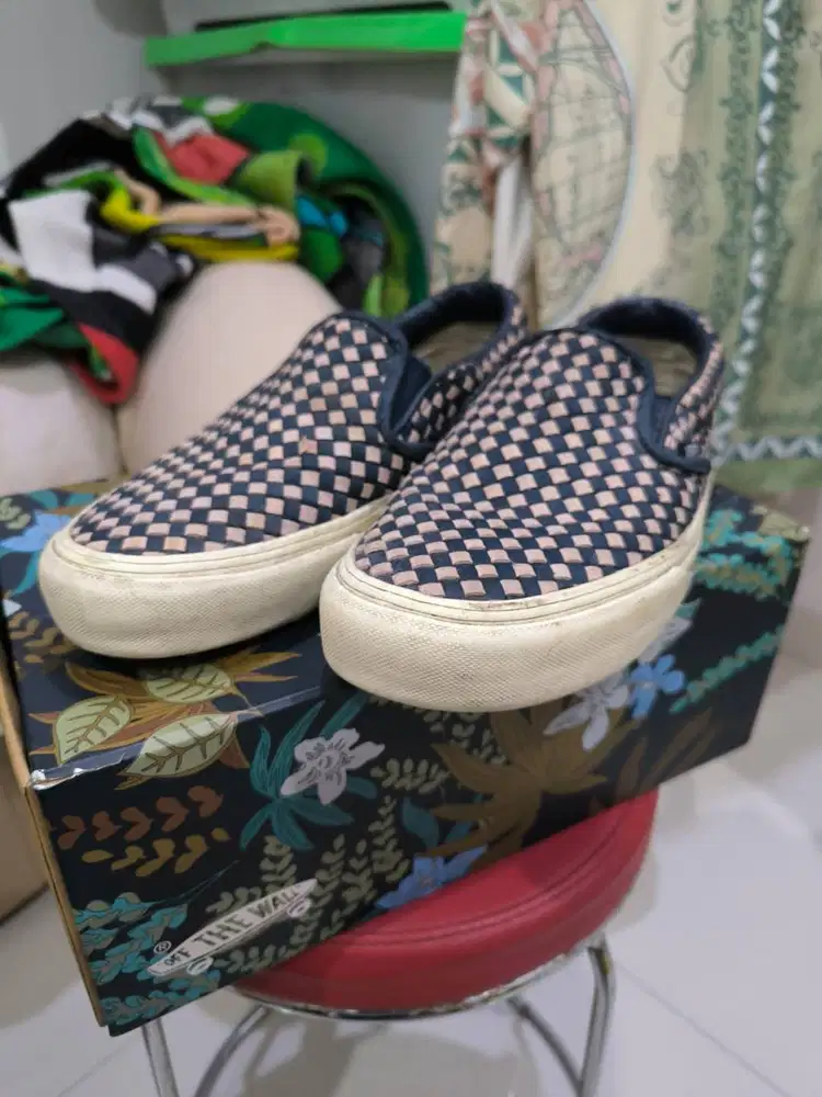 Sepatu Vans x Taka Hayashi Slip On 66 LX Dress Blue (Limited Edition)