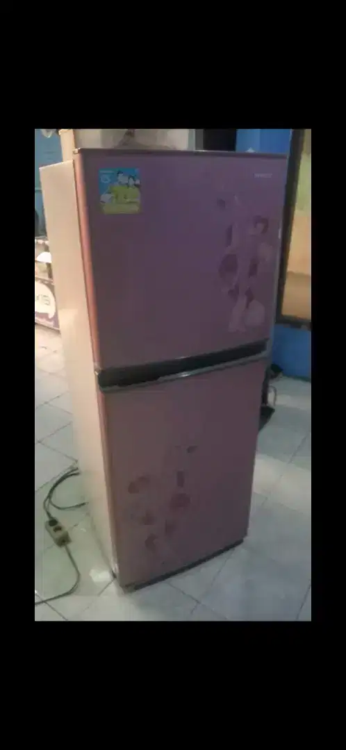 Jual bu kulkas 2 pintu normal no kendala merk SHARP