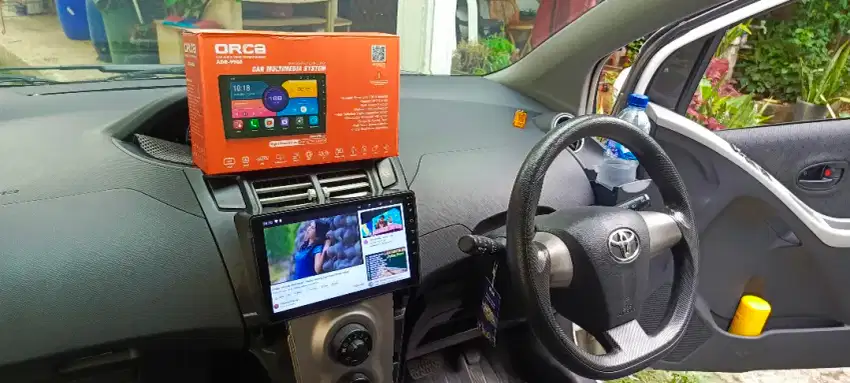Head unit android orca 9 inc di yaris lele