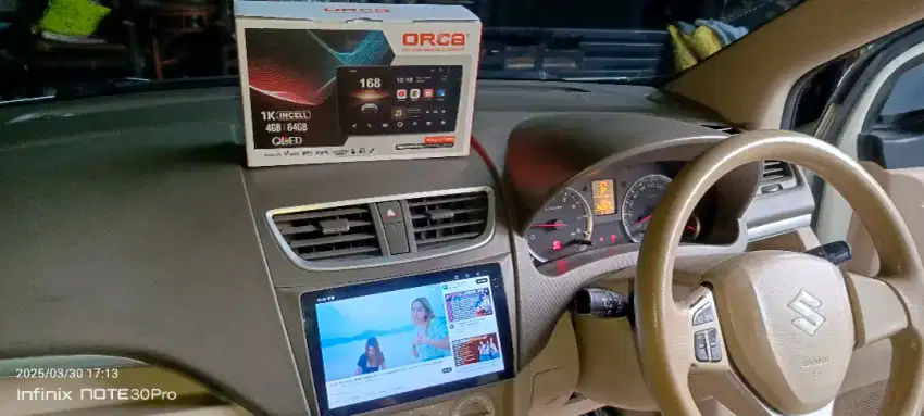 Pemasangan head unit android orca 9 inc ram 4/64 di Suzuki Ertiga