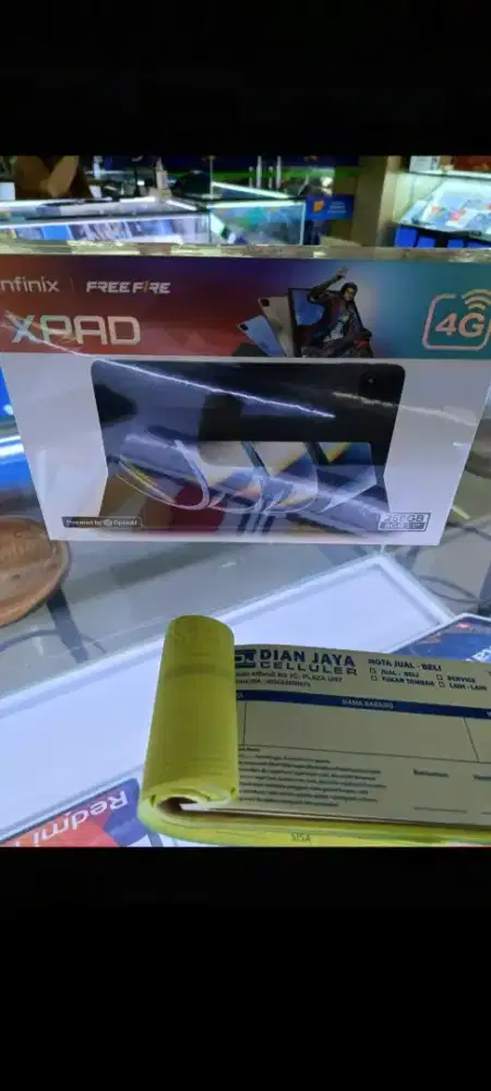 Tablet infinix XPAD LTE sinyal 4G Helio g99 bonus flipcase