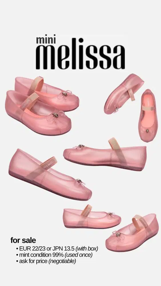 Sepatu Anak Mini Melissa