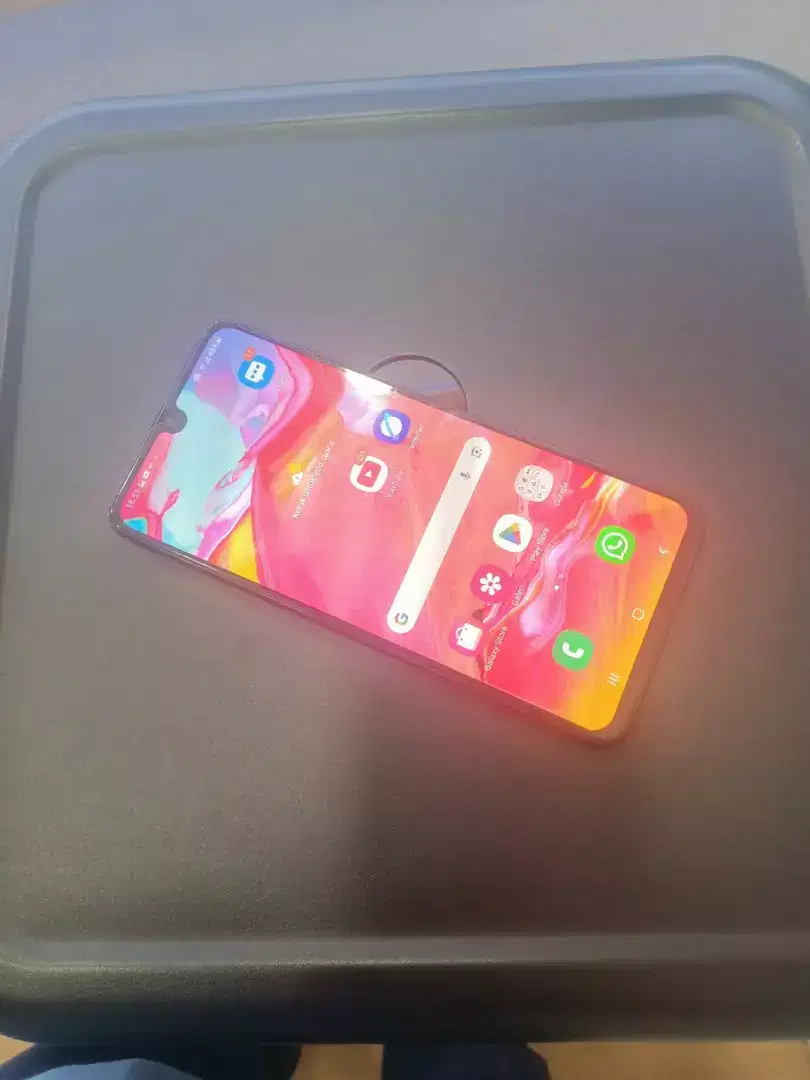 Samsung A70 ram 6/128 normal semua minus finger of batangan saja