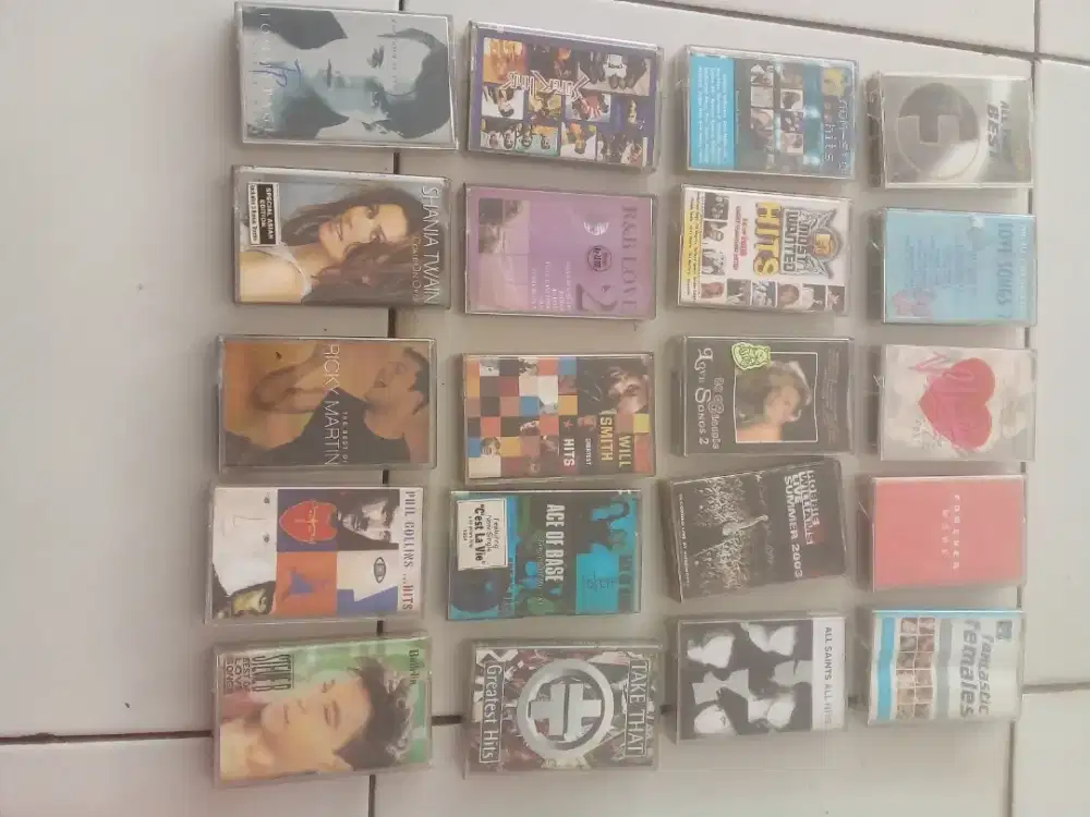 Kaset pita lagu barat pilihan ori
