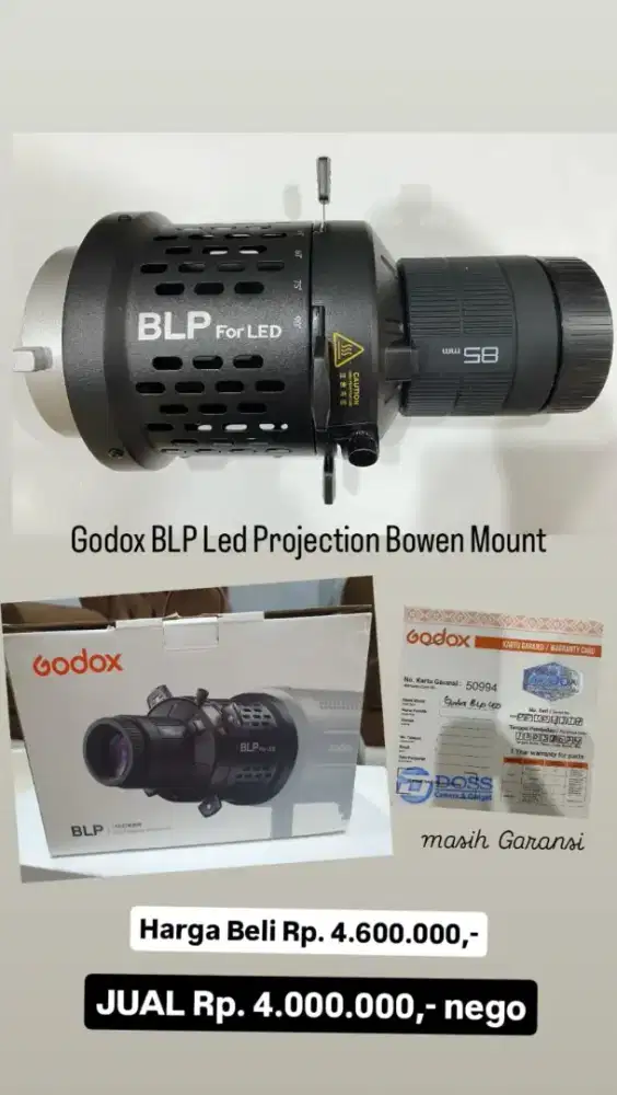 Godox BLP Led Projection Bowen Mount