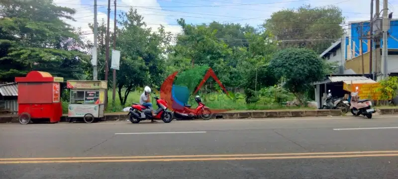 TANAH PINGGIR JALAN RAYA CIKEAS-CIMANGGIS