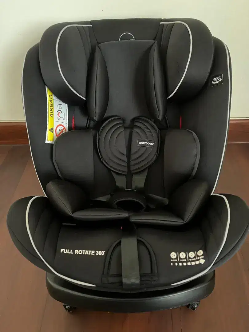 car seat bayi anak babydoes full rotate 360 kursi duduk anak
