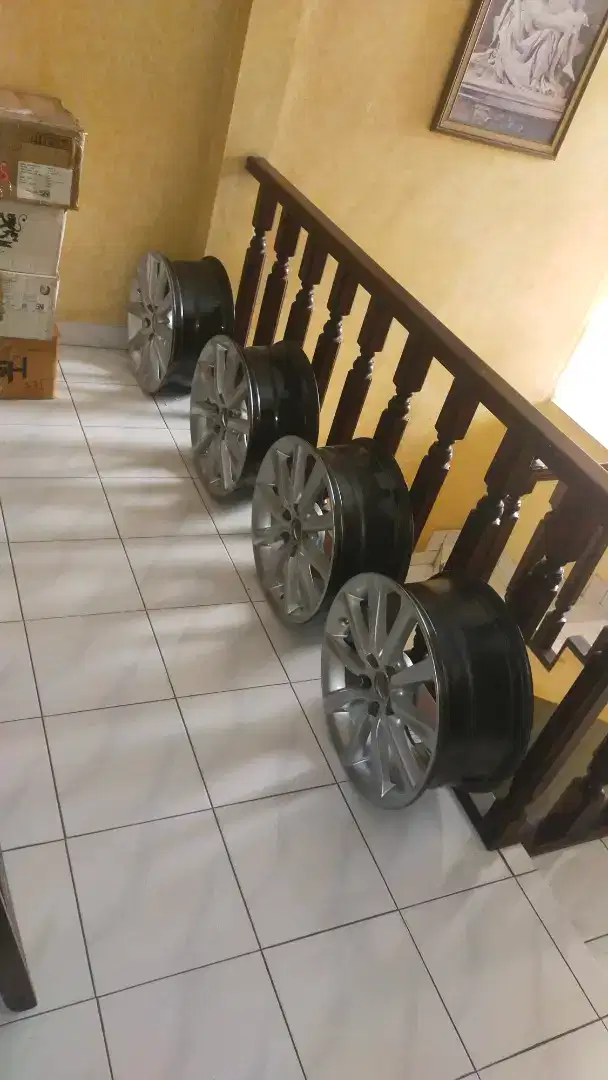 Jual velg toyota mark X r18 replika bisa masuk ri camry, inova