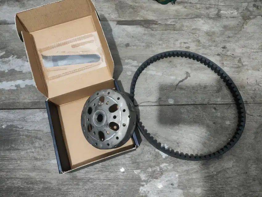 mangkok ganda beat karbu, vbelt, kampas ganda ktc