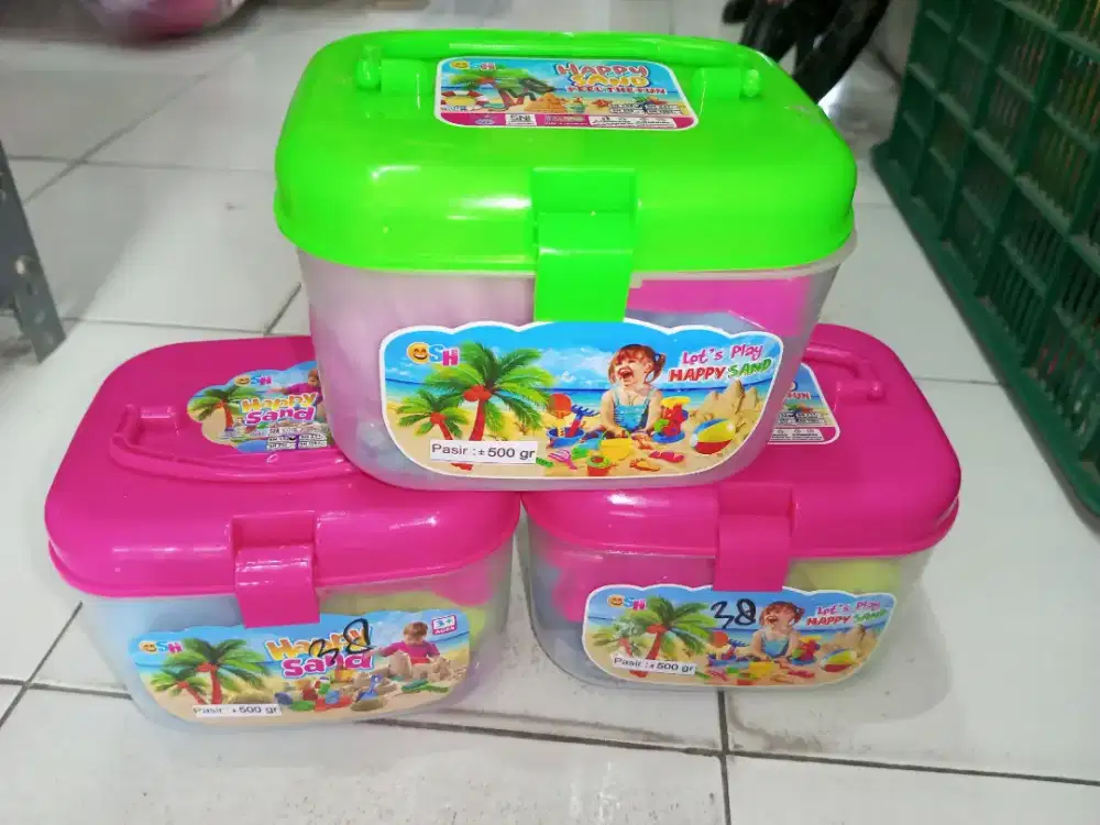 Mainan Anak Pasir Ajaib set Cetakan