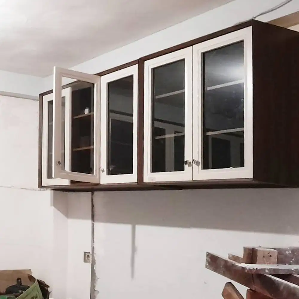 KITCHEN SET / LEMARI DAPUR (5 PINTU KACA)