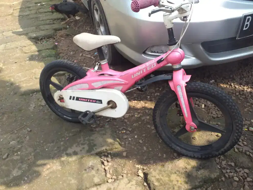 Sepeda anak united 16 inci inchi nexi blink anak cewe pink