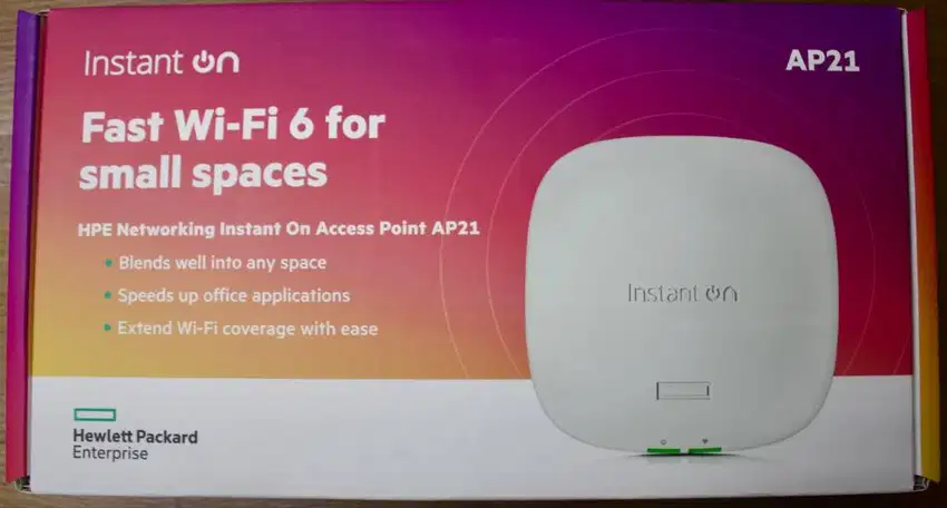 Aruba Instant On AP21 – Wi-Fi 6 Indoor Access Point – Garansi Resmi