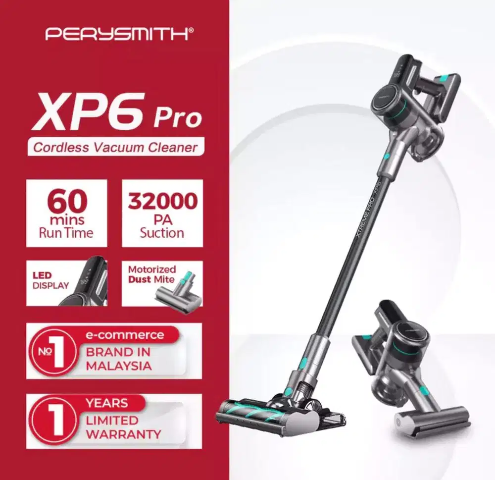 Vacuum cleaner PERYSMITH XP6 LIKE NEW 99%