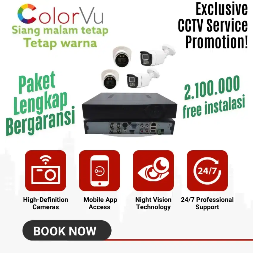 PASANG CCTV PAKET PROMO LANGSUNG PASANG