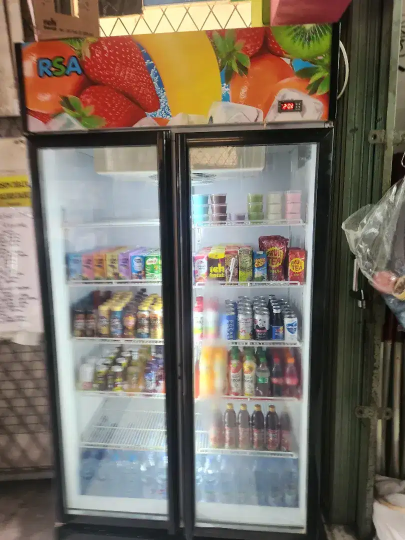 Showcase Rsa 2 pintu 800liter