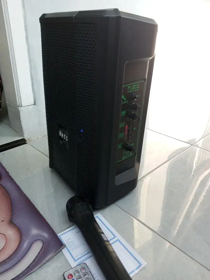 Speaker bluetooth karaoke 8, 5 in